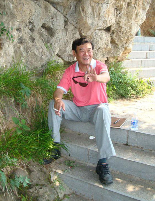 在山西陵川王莽岭写生