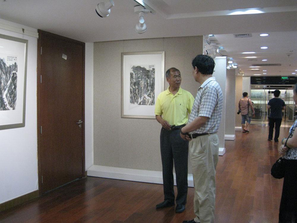 舒建新中国画新作展照片