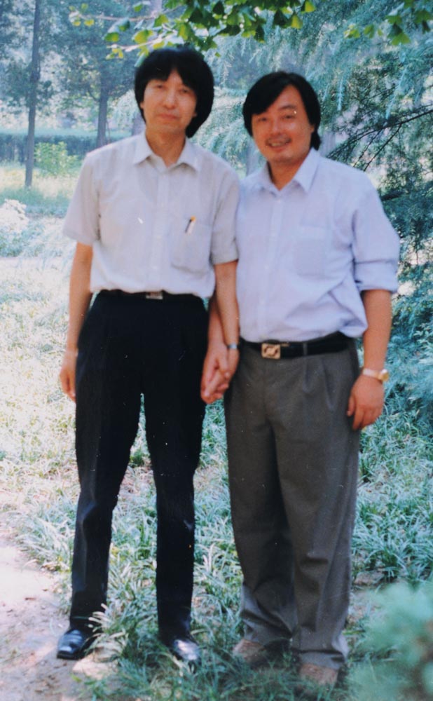 与刘新华先生