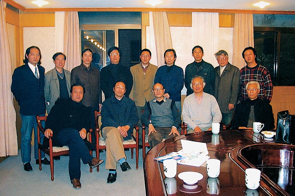在北京与各地画家聚会