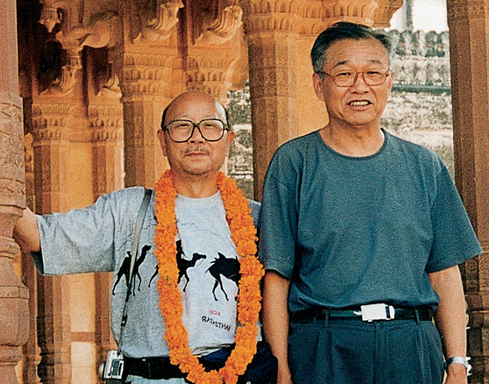 刘春华先生与阿年