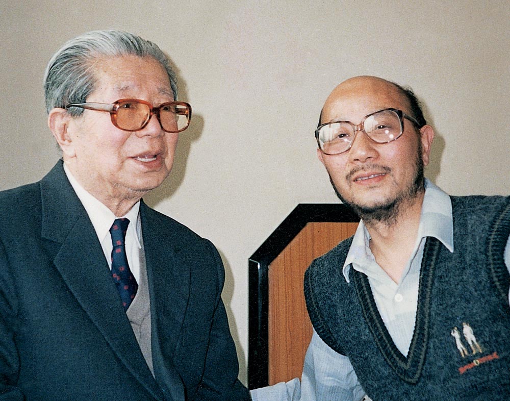 常书鸿先生与阿年