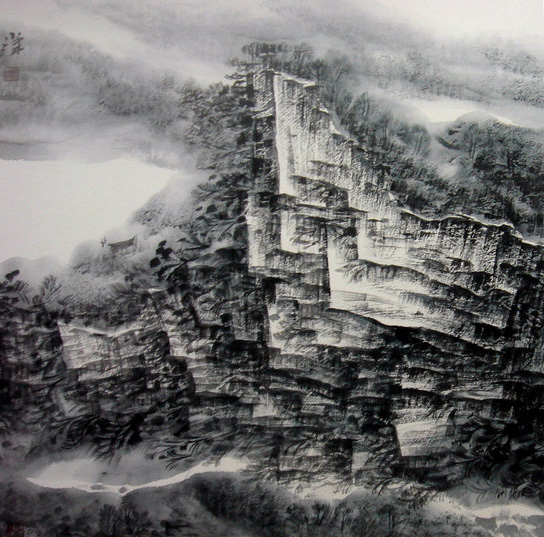 旷小津 山水