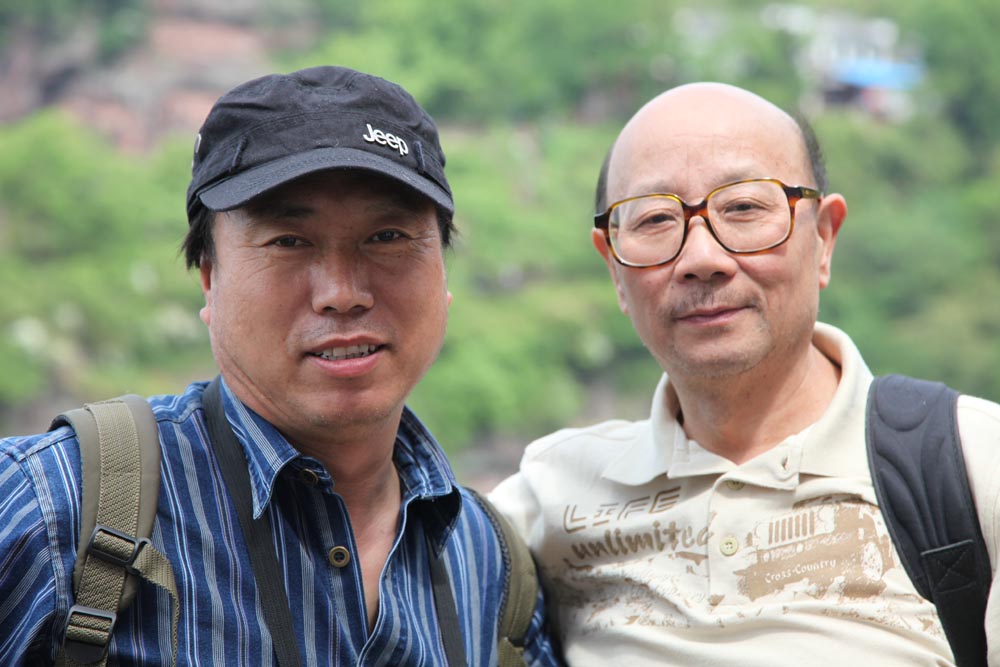 与王晓银在黄山