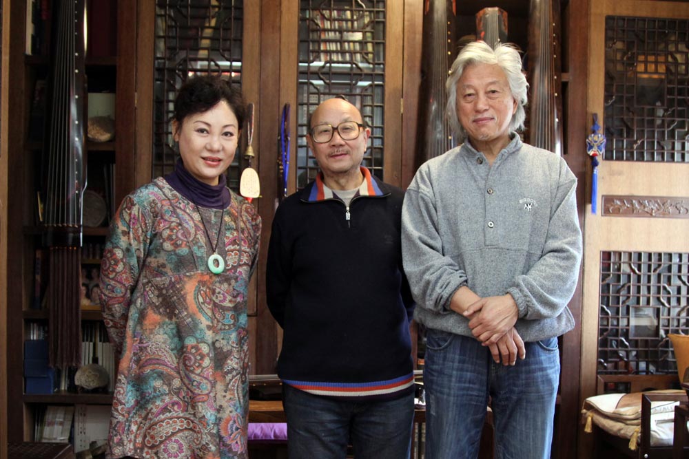 与江文堪夫妇在西安