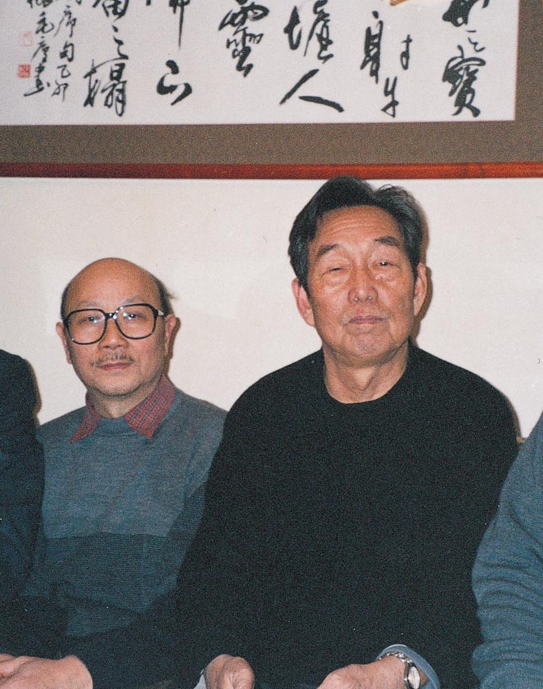 于马西光合影于北京