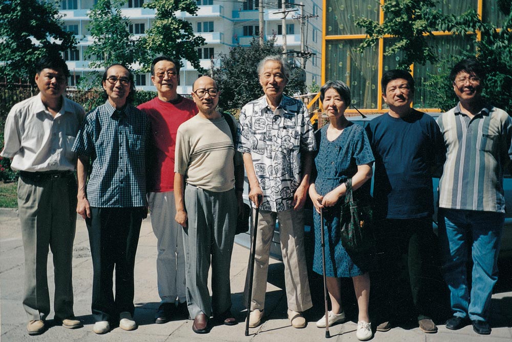 与北京版画家相聚京城