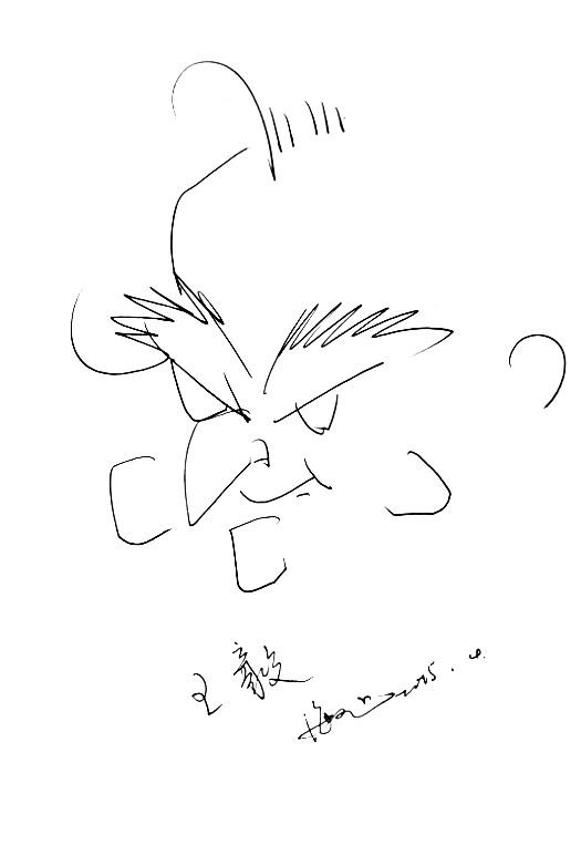 外交部长王毅漫画