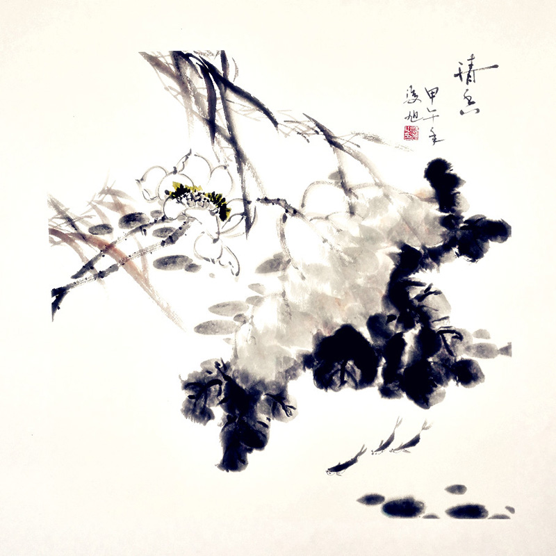 乔海旭花鸟--清香