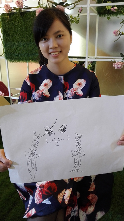 乔海旭人物写生 少女