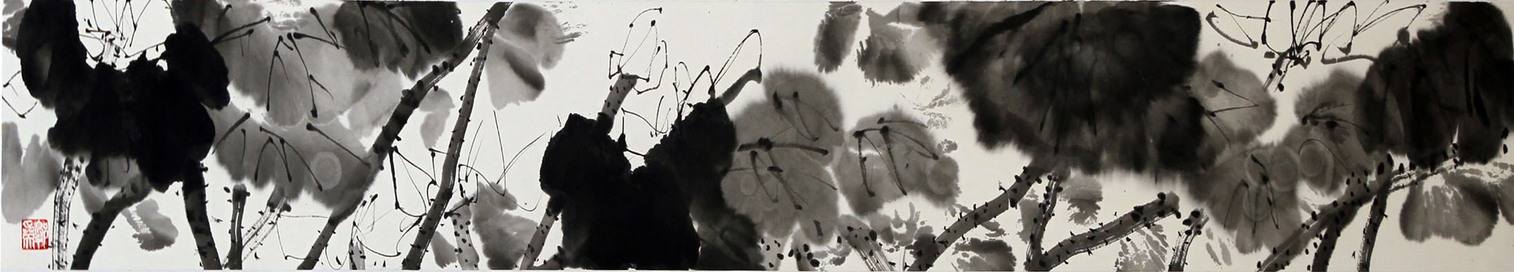 郭正英国画作品--