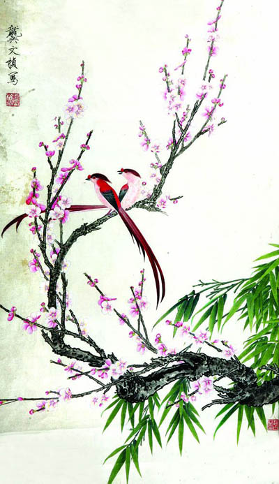 梅竹双寿