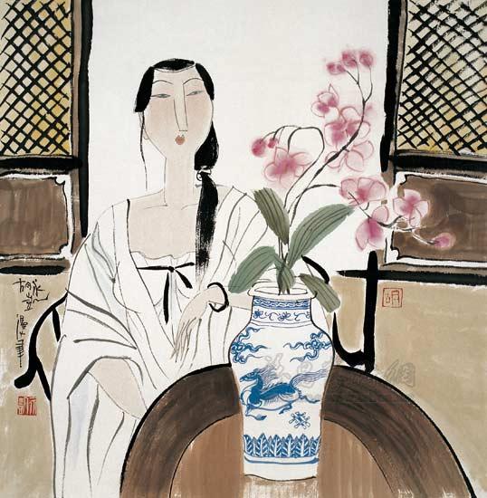 望兰  
