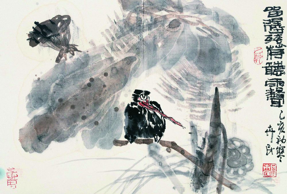 高卉民国画作品2