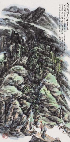 大理南涧县茶马古道  