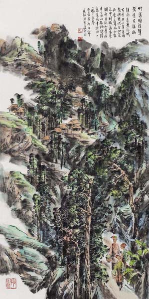 茶香古道幽 