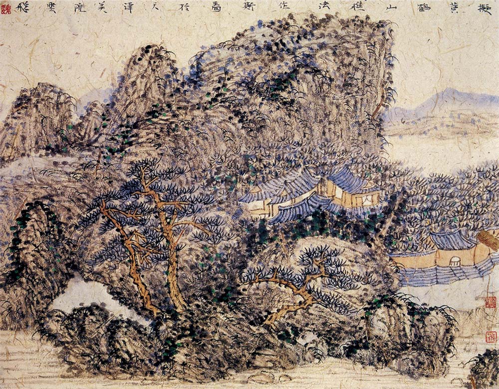 王蒙笔意