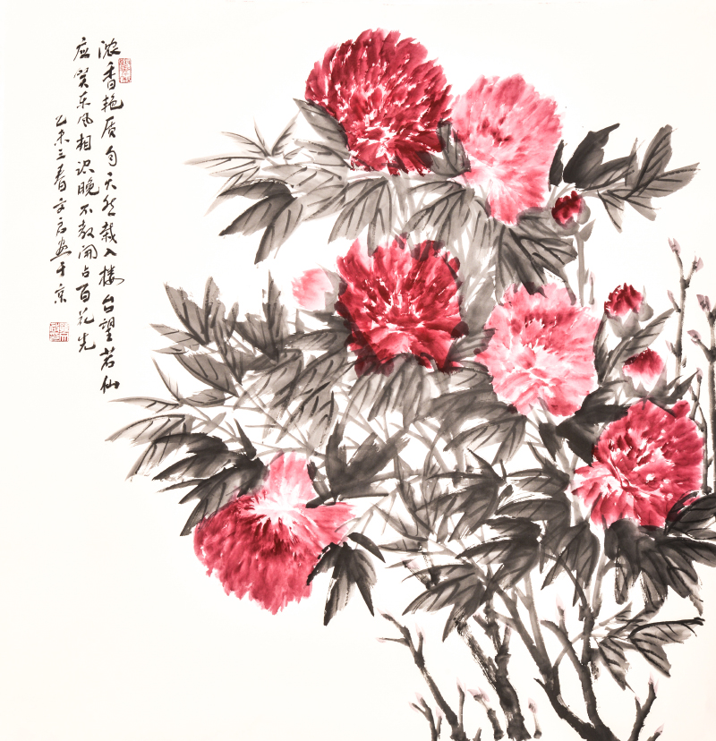 浓香艳展匀天然 