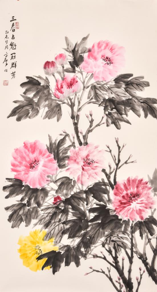 三春占魁冠群芳 