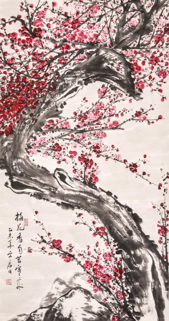 梅花香自苦寒来 