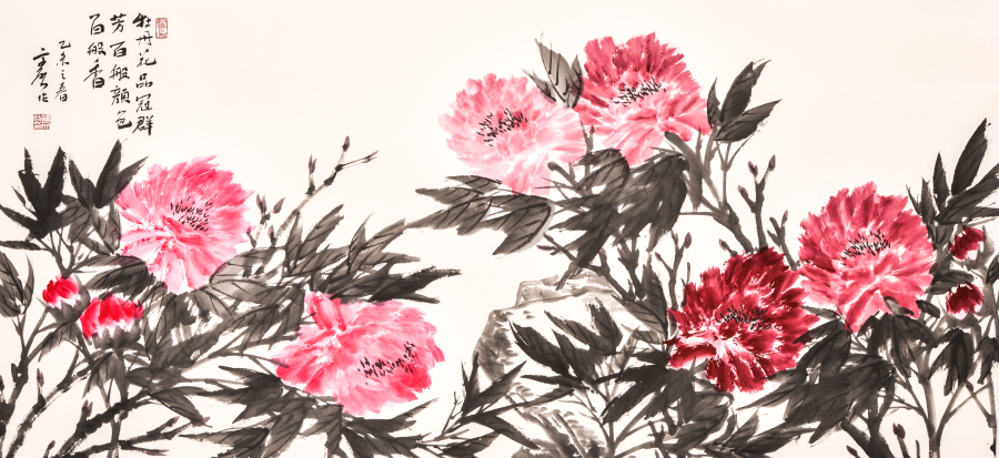 牡丹花品冠群芳 