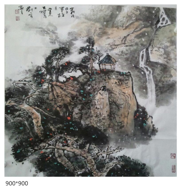 刘一笑国画作品72