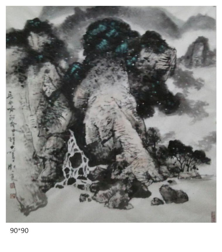 刘一笑国画作品76
