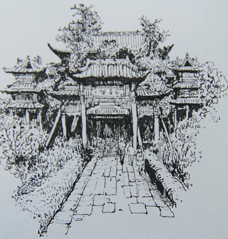 刘一笑写生作品16