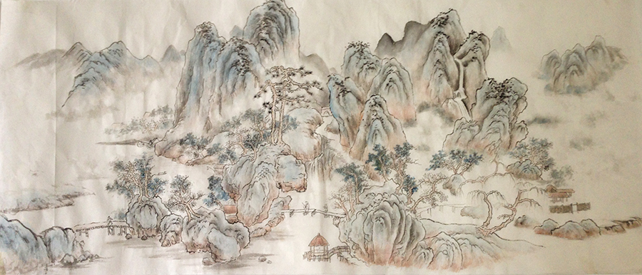 维摩诘画作5