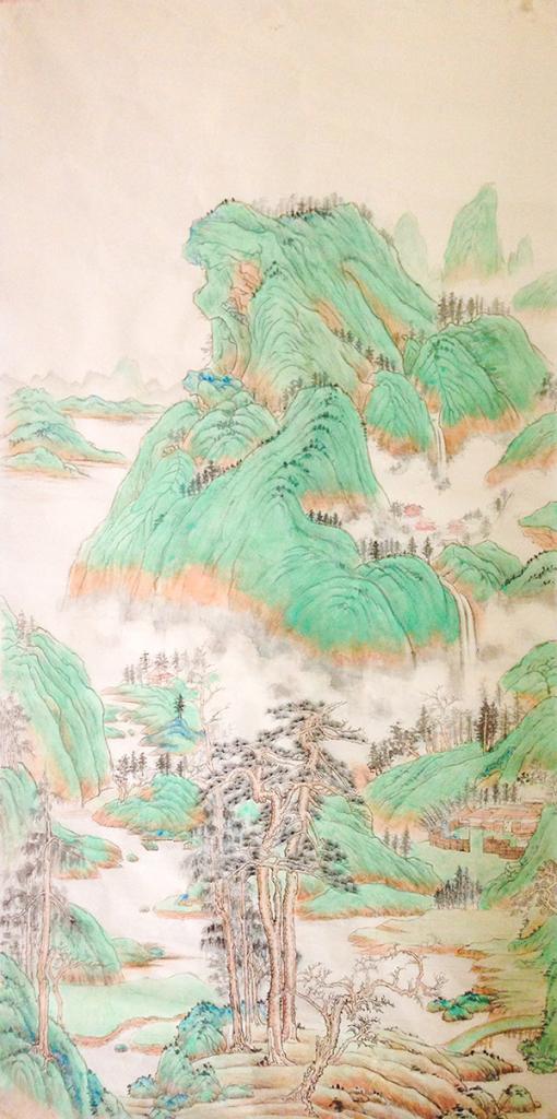 青绿山水