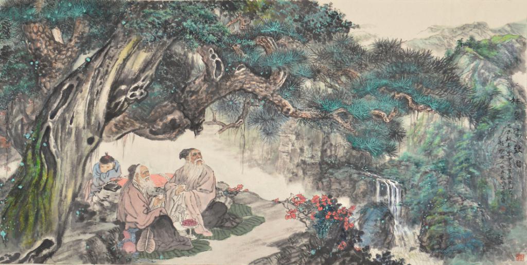 林泉高致图.张冠哲.李甲忠