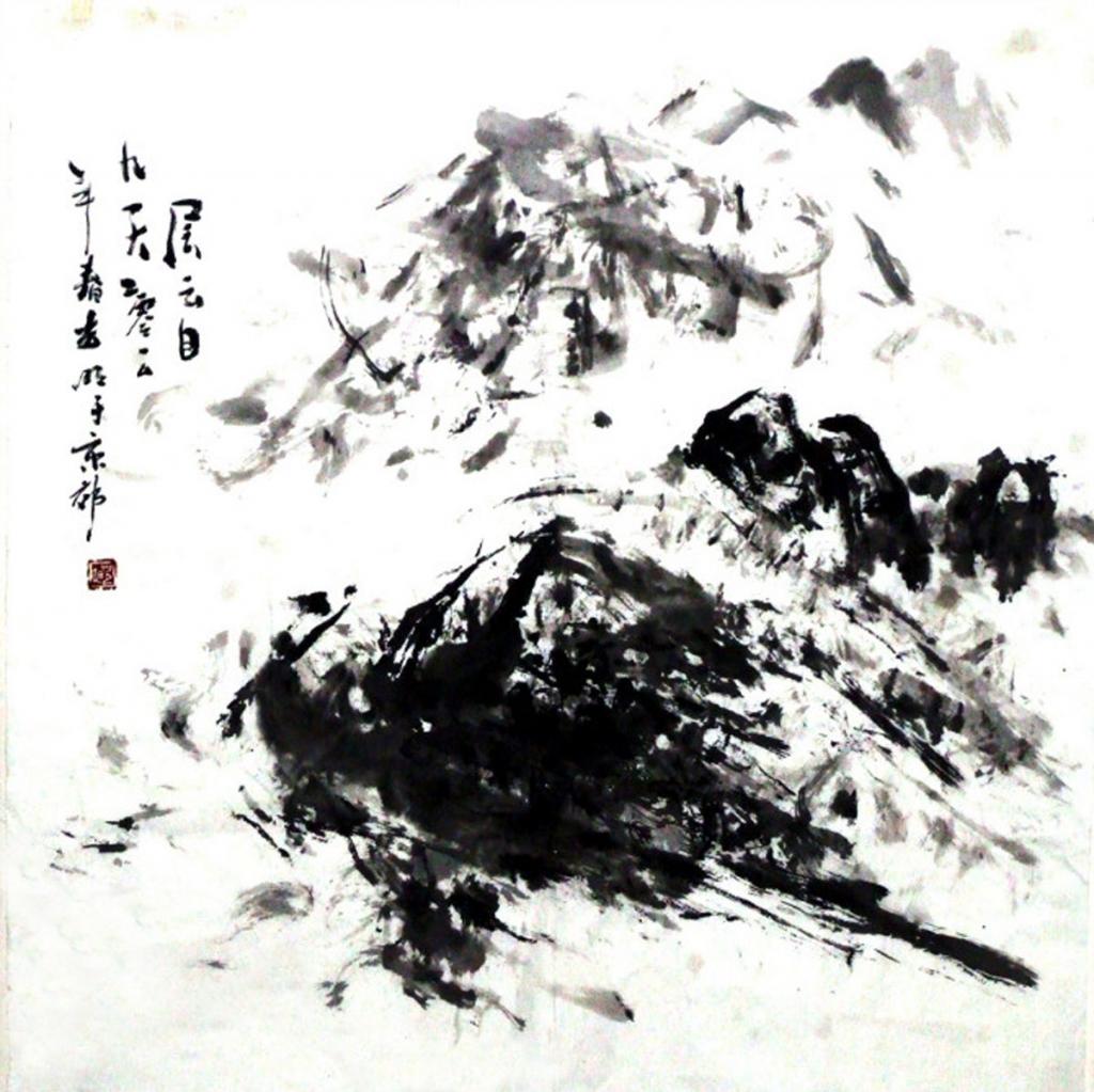 张光明国画三十五