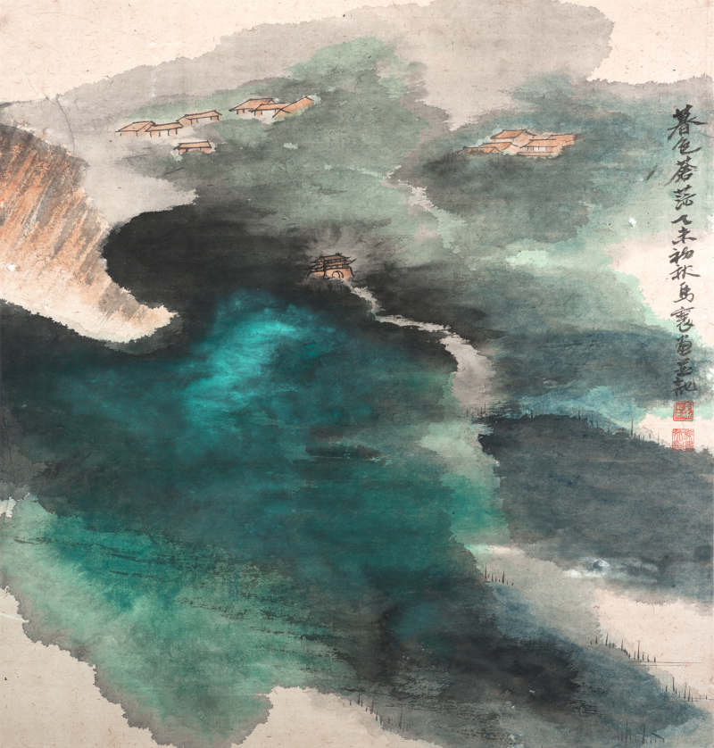 暮色苍茫