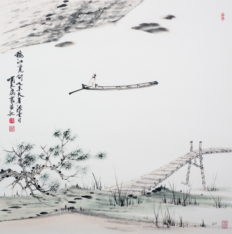 秋江觅句