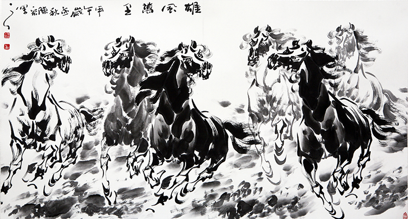《六骏图》