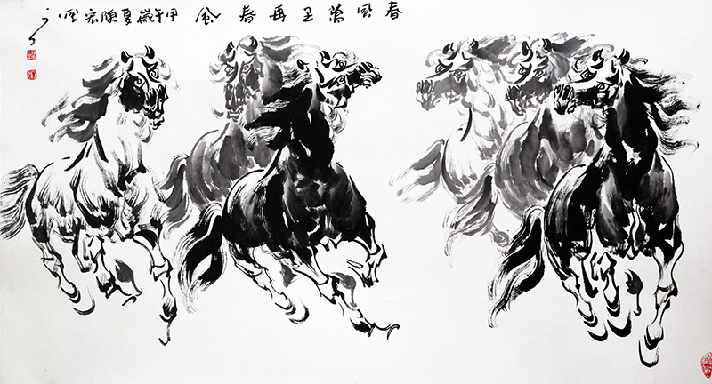 《六骏图》