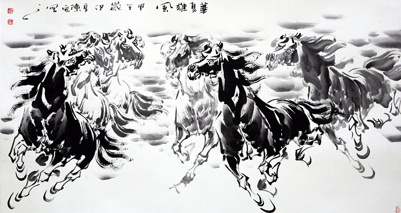 《六骏图》