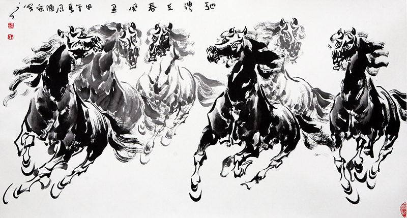 《六骏图》