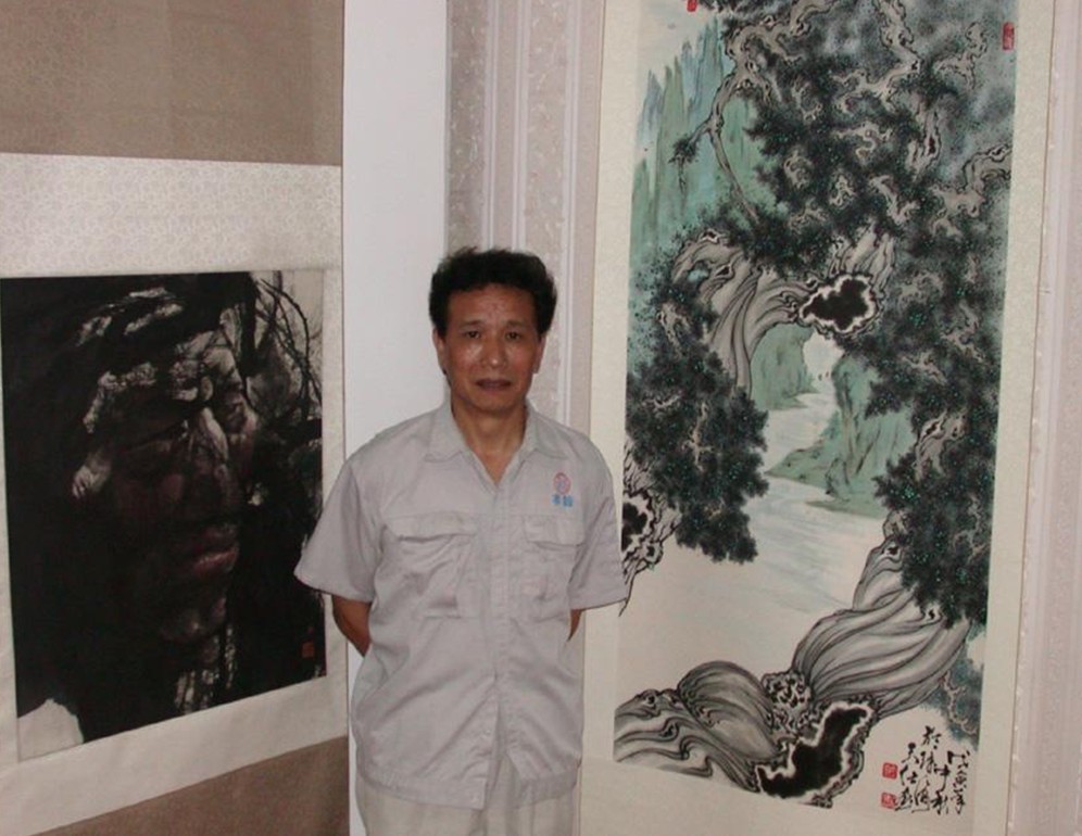 在广东中山市画展