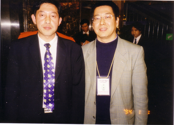  与著名表演艺术家李扬
