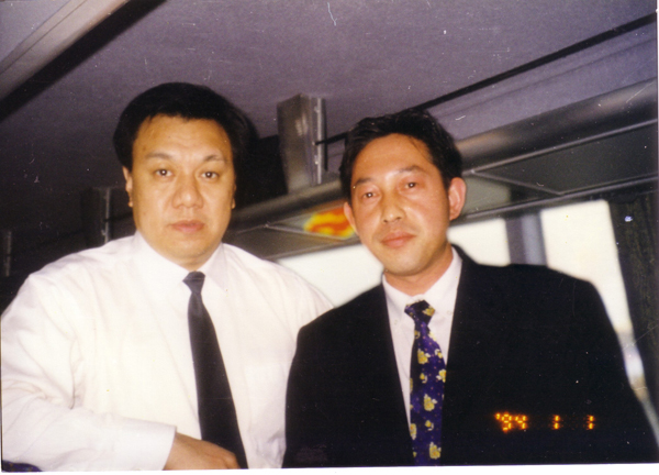 与著名歌唱家刘斌