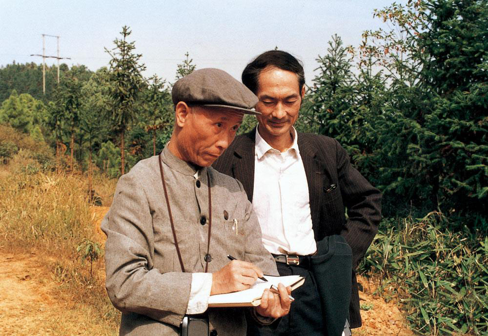 在湖南农村写生