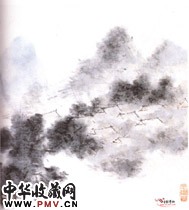 清虚谷　云山塔影图（１）