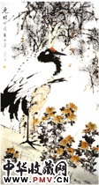 清虚谷　松鹤延年图