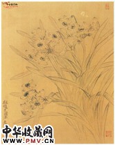 清恽寿平　花卉图册之水仙