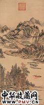清王原祁 秋林远黛图