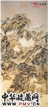 清王原祁　青山叠翠图