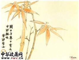 清金农　朱竹图