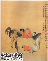 清金农　蕃马图