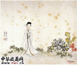 清改琦　仕女图